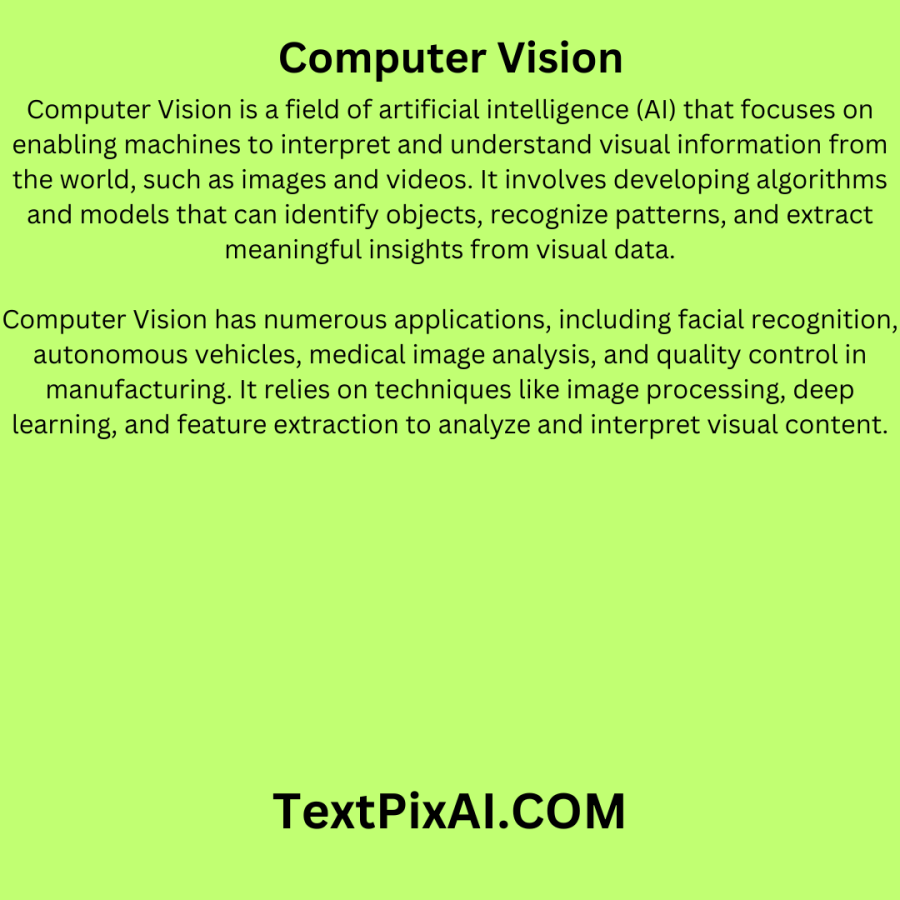 Computer Vision